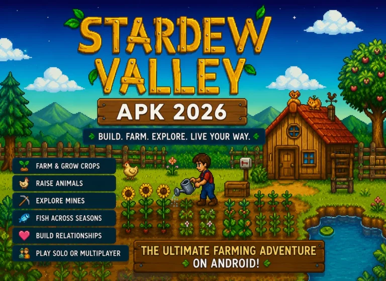 Stardew Valley APK 2026 Download for Android (Guide & Features)