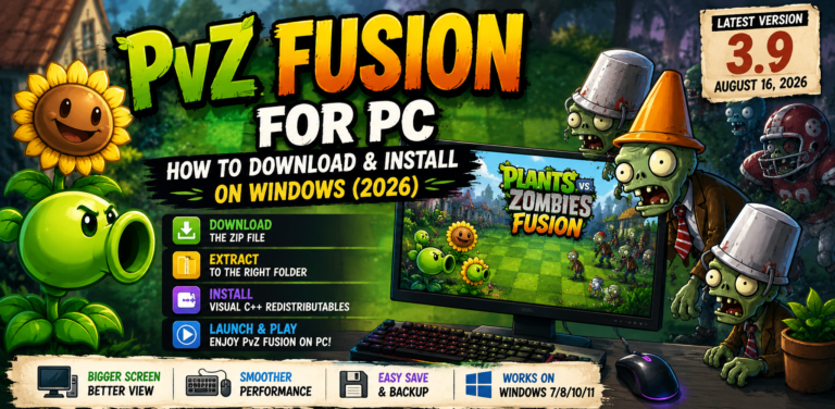 PvZ Fusion for PC – How to Download and Install on Windows (2026)